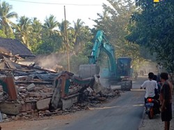 Pemerintah akan Bangun Rumah Tahan Gempa di Lombok