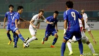Laga tersebut digelar di Stadion Patriot, Bekasi, Jumat (10/8/2018).