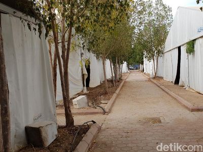 Foto: Melihat Persiapan Arafah Menyambut Jemaah Haji