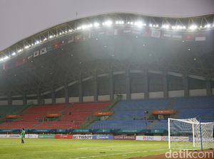 Laga Sepakbola Perdana Asian Games 2018 Sepi Penonton Laga Sepakbola Perdana Asian Games 2018 Sepi Penonton
