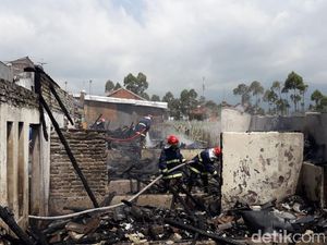 11 Rumah Warga Garut Ludes Terbakar