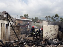 11 Rumah Warga Garut Ludes Terbakar