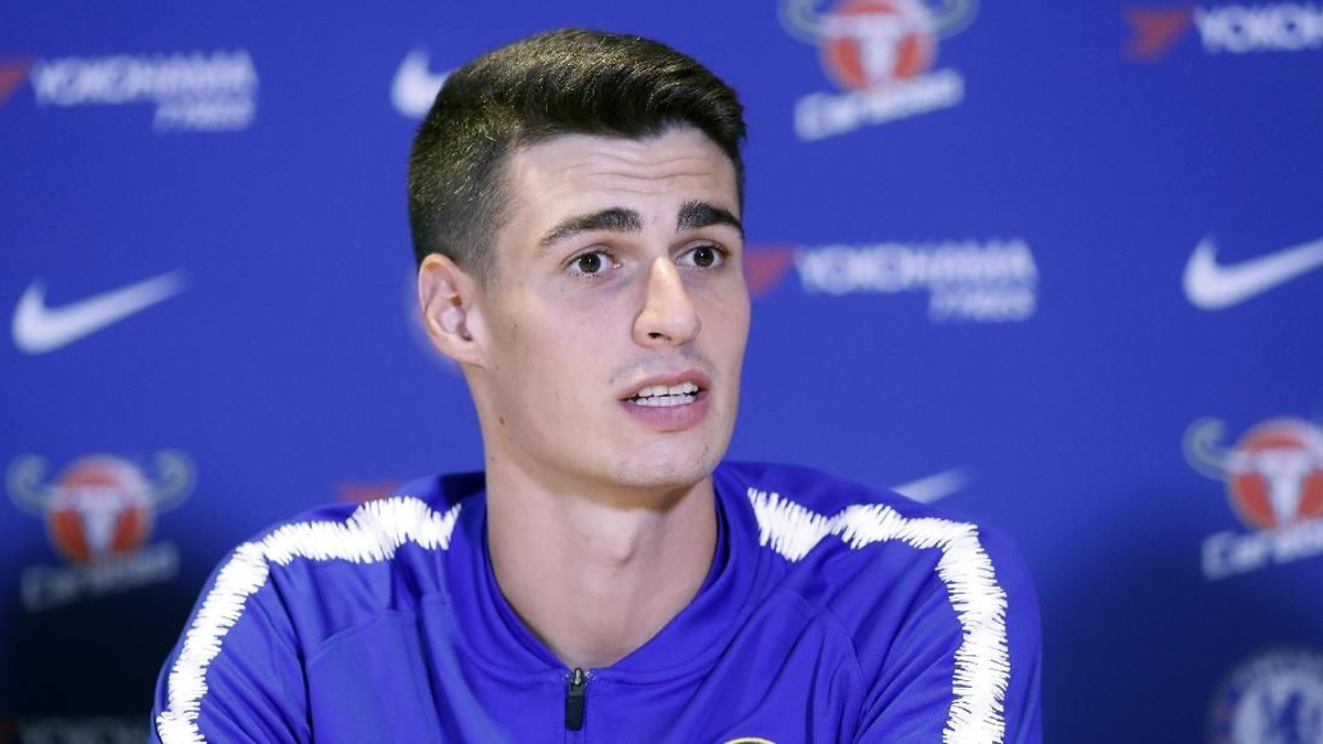 Kepa Arrizabalaga tak terbebani harga transfernya yang mahal (Luke Walker/Getty Images)