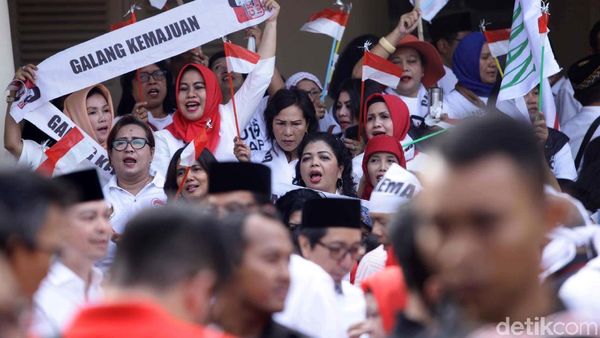 Jokowi-Maruf Amin Bakal Deklarasi, Begini Suasana di Gedung Joang