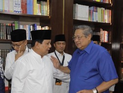 SBY-Prabowo Sempat Bertemu Pagi Tadi Bahas Strategi Pemenangan