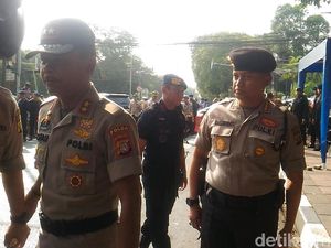 Kapolda Metro Tinjau Keamanan KPU Jelang Pendaftaran Pilpres