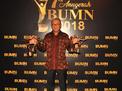 Bukit Asam Raih Empat Penghargaan di Anugerah BUMN 2018