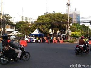 Ini Rencana Pengalihan Lalin Seputar KPU RI Jakpus Selama Debat Besok