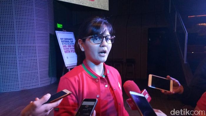Sekjend PSSI Ratu Tisha (Amalia Dwi Septi/detikSport) Sekjend PSSI Ratu Tisha (Amalia Dwi Septi/detikSport)
