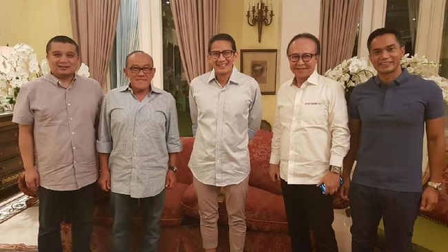 Berita Sandi Sowan Ical, Fadli Zon: Tak Bahas Tim Pemenangan Jumat 24 Mei 2019 Berita Sandi Sowan Ical, Fadli Zon: Tak Bahas Tim Pemenangan Jumat 24 Mei 2019