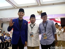 Sandiaga Puji Strategi Rel Ganda AHY: Brilian, Untungkan Prabowo-PD