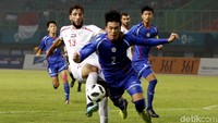 Palestina harus rela berbagi satu poin dengan Taiwan di babak penyisihan Grup A Asian Games 2018.