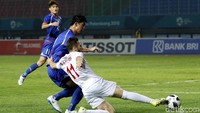 Hingga turun minum, skor masih 0-0.