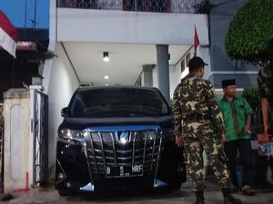 Suasana Rumah Maruf Amin Jelang Pendaftaran ke KPU Pagi Ini