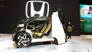 GIIAS 2018: Konsep Mobil Listrik Honda yang Bisa Jalan Sendiri
