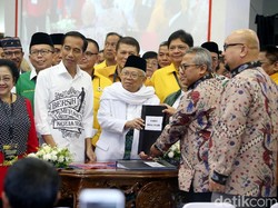 Syarat Pencalonan Jokowi-Maruf Amin Dinyatakan KPU Lengkap