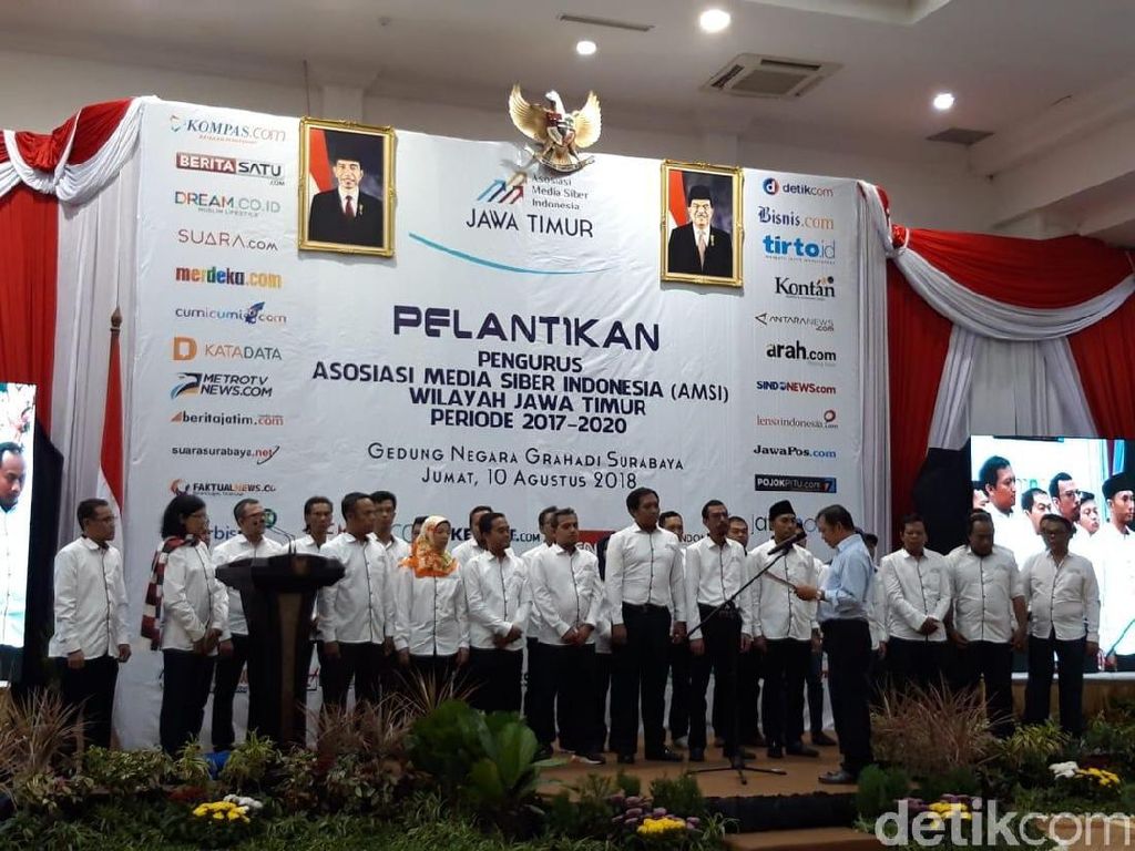 Gubernur Soekarwo Minta AMSI Jatim Sediakan Ruang Cek Fakta Gubernur Soekarwo Minta AMSI Jatim Sediakan Ruang Cek Fakta