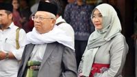 Gaya Hijab Istri Maruf Amin, Mantan Perawat Gigi di Puskesmas