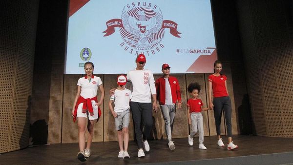 Meriahkan Asian Games, Jersey #oneIndonesia Diluncurkan