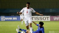 Babak kedua, Palestina kembali mendominasi jalannya laga.