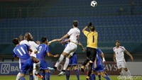 Laga tersebut didominasi Palestina.