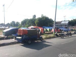 Gempa Lombok, Warga Masih Trauma Pulang ke Rumah