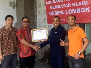 Pencairan Klaim Korban Gempa di Bali