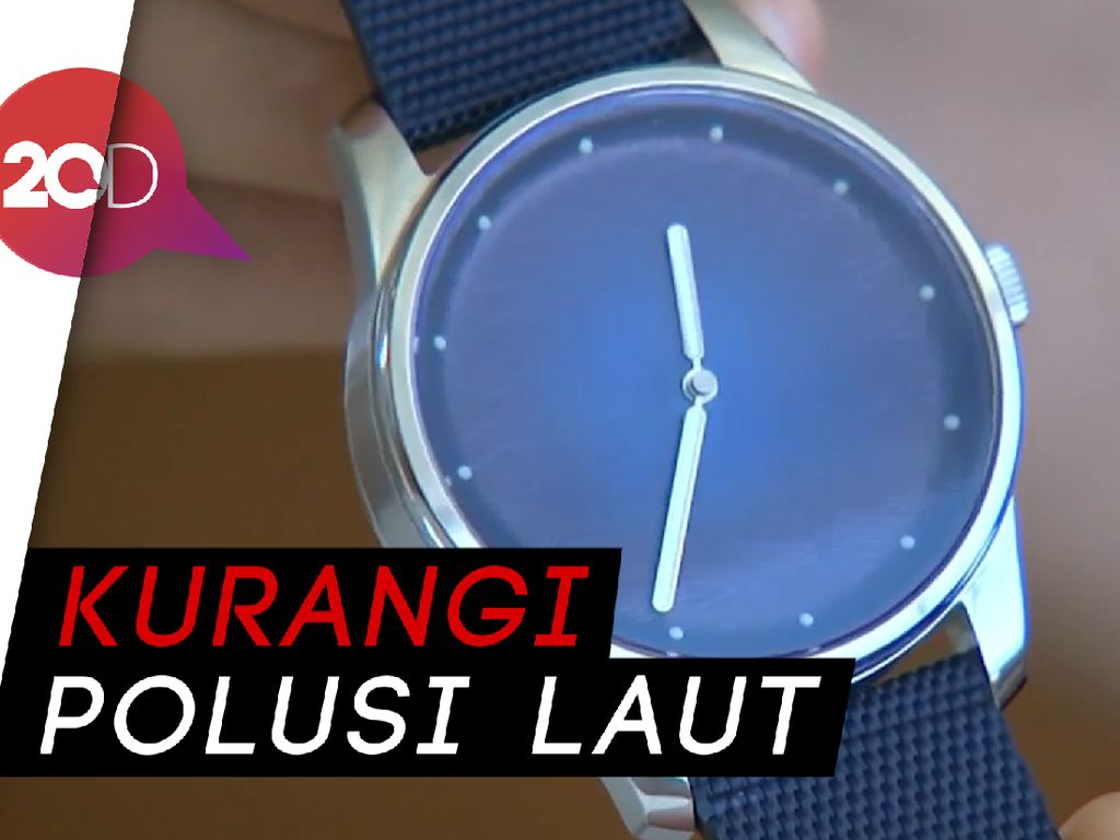 Jam Tangan Keren ini Dibuat dari Sampah-sampah Laut Jam Tangan Keren ini Dibuat dari Sampah-sampah Laut