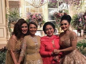 Gaya Mewah Titiek Soeharto Serba Matching Pakai Tas Hermes