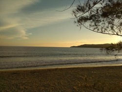 Terpesona Sejuknya Pantai Muaro Bantiang