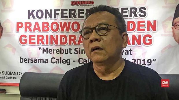 Politikus Partai Gerindra yang meurpakan eks napi kasus korupsi, M Taufik.