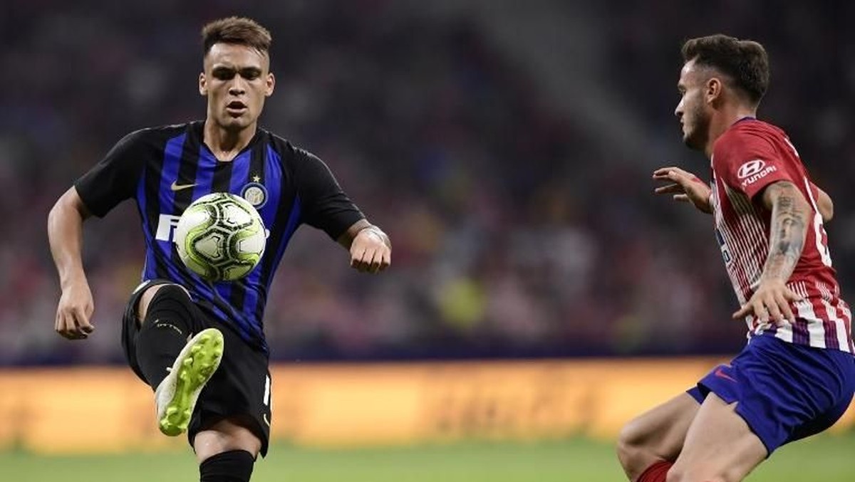 Inter Milan mengalahkan Atletico Madrid 1-0 di ajang International Champions Cup (Foto: Javier Soriano/AFP)