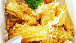 Kriuk Gurih Singkong Keju Buat Teman Ngopi, Siapa Mau?