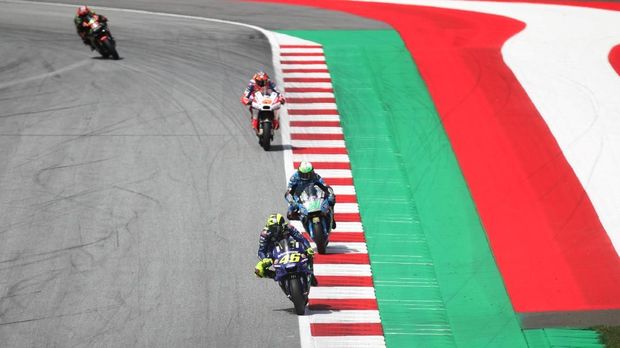 Valentino Rossi gagal melewati Q1 MotoGP Austria 2018.