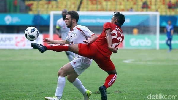 Palestina Tumbangkan Laos