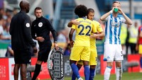 Eden Hazard baru dimasukkan di babak kedua. Foto: Carl Recine/Action Images via Reuters