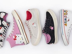 Converse Rilis Sneakers Buat Kamu Penggemar Hello Kitty