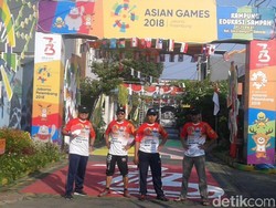 Agustusan, Kampung di Sidoarjo Ini Bertema Asian Games