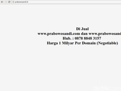 Alamat Situs Prabowo-Sandi Dijual dengan Harga Selangit!