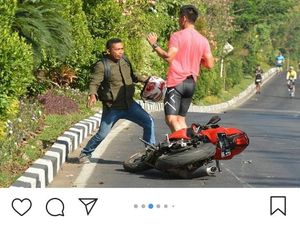 Ini Komentar Risma Soal Peserta Surabaya Marathon dan Biker Adu Bogem Ini Komentar Risma Soal Peserta Surabaya Marathon dan Biker Adu Bogem