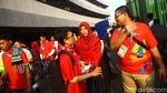 Suporter Timnas Indonesia Mulai Padati Stadion Patriot