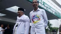 Foto: Jokowi-Maruf Jalani Tes Kesehatan di RSPAD