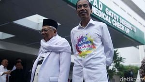 Foto: Jokowi-Maruf Jalani Tes Kesehatan di RSPAD