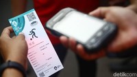 Begini penampakan tiket pertandingan Timnas Indonesia  U-23 vs Taiwan. Tiket Kategori B diketahui sudah ludes terjual sejak siang.