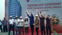 Gaya CT Tutup Atap Kampus LSPR Bekasi