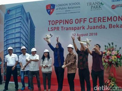 Gaya CT Tutup Atap Kampus LSPR Bekasi