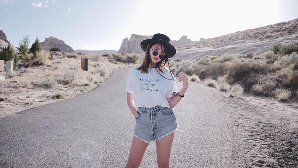 Foto: Liburannya Artis Cantik Jepang, Haruna Kojima