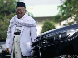 Maruf Amin: Masak Air Zamzam Suruh Ganti Presiden?
