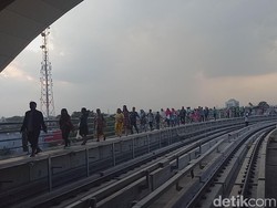 LRT Palembang yang Mogok Pernah Dituding Prabowo Kemahalan
