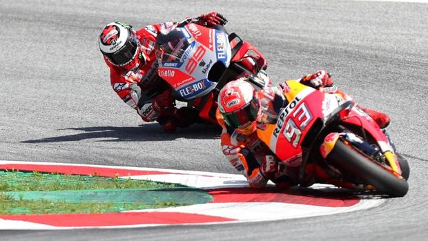 Marc Marquez akan start dari posisi kelima.di MotoGP San Marino.